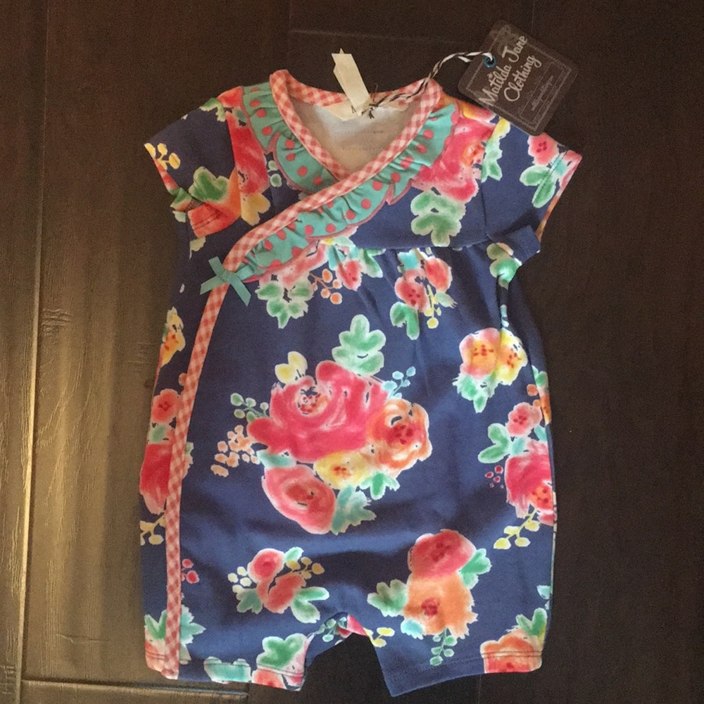 NWT Matilda Jane romper size 6-12 months